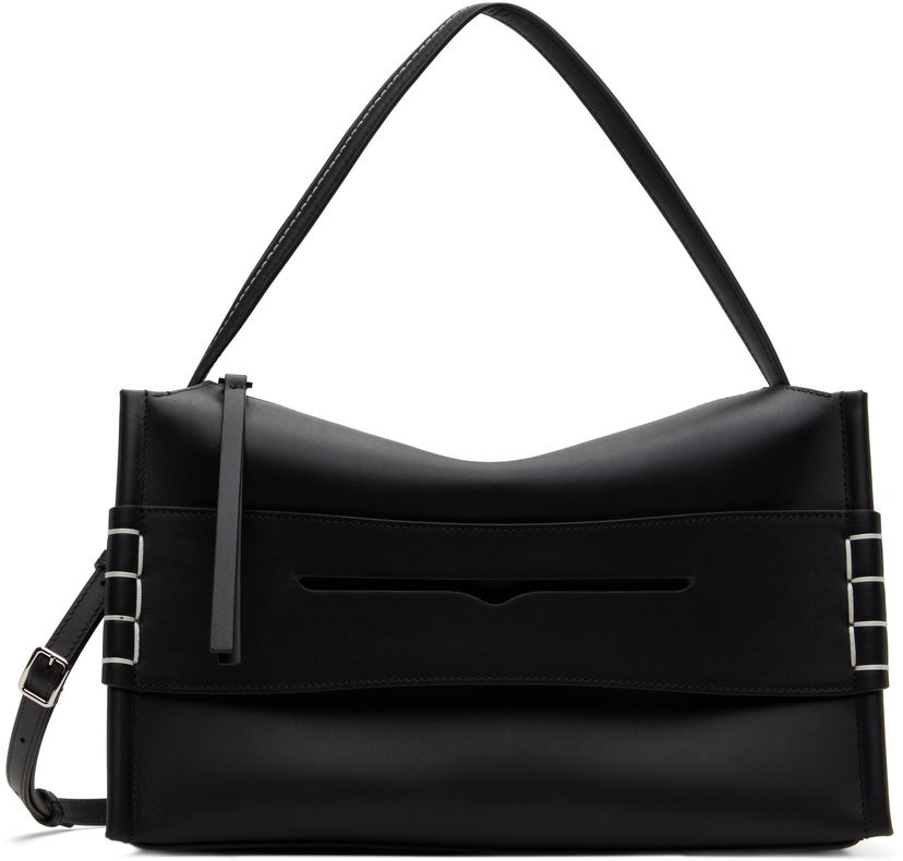 Torbica JW Anderson JW Anderson Medium Loafer Bag Črna | HB0732-LA0360