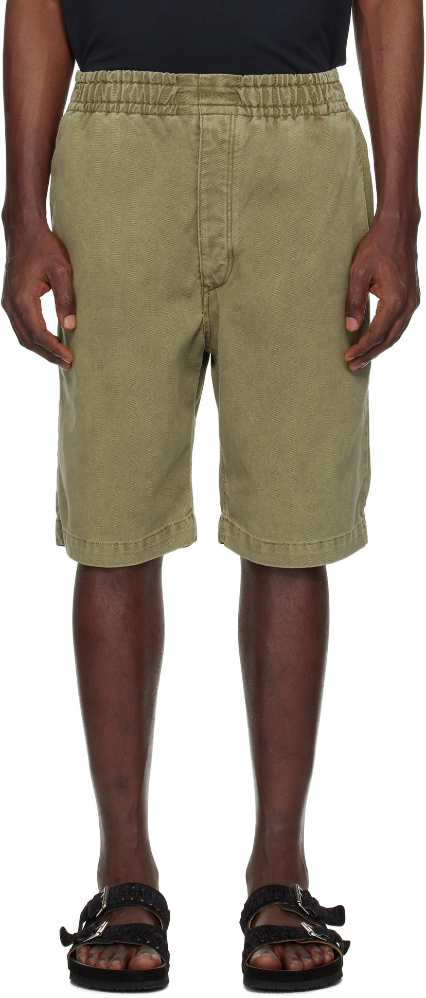Kratke hlače ISABEL MARANT Isabel Marant Tyler Denim Shorts Zelena | 25PSH0205HA-B1H07H