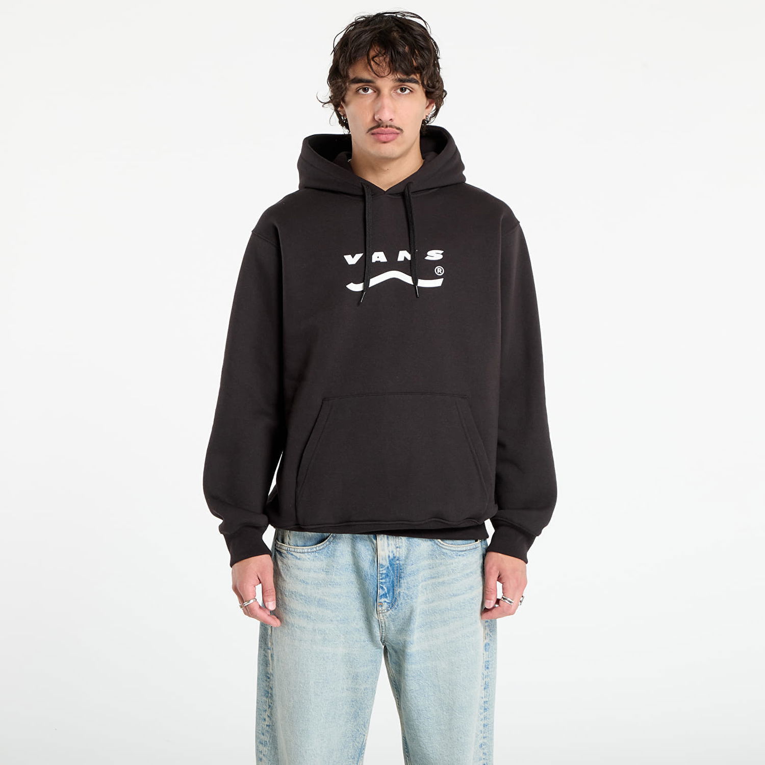 Pulover Vans Deteremined Pullover Hoodie Črna | VN000P8GBLK1, 0