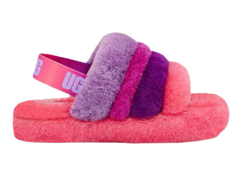 Superge in čevlji UGG UGG Fluff Yeah Slide Roza | 1120075K-PPRB, 0
