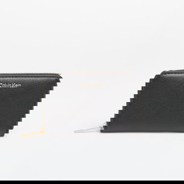 Denarnica CALVIN KLEIN Wallet Foil Logo Medium Zip Around Black Črna | LV04F1091G 332, 4