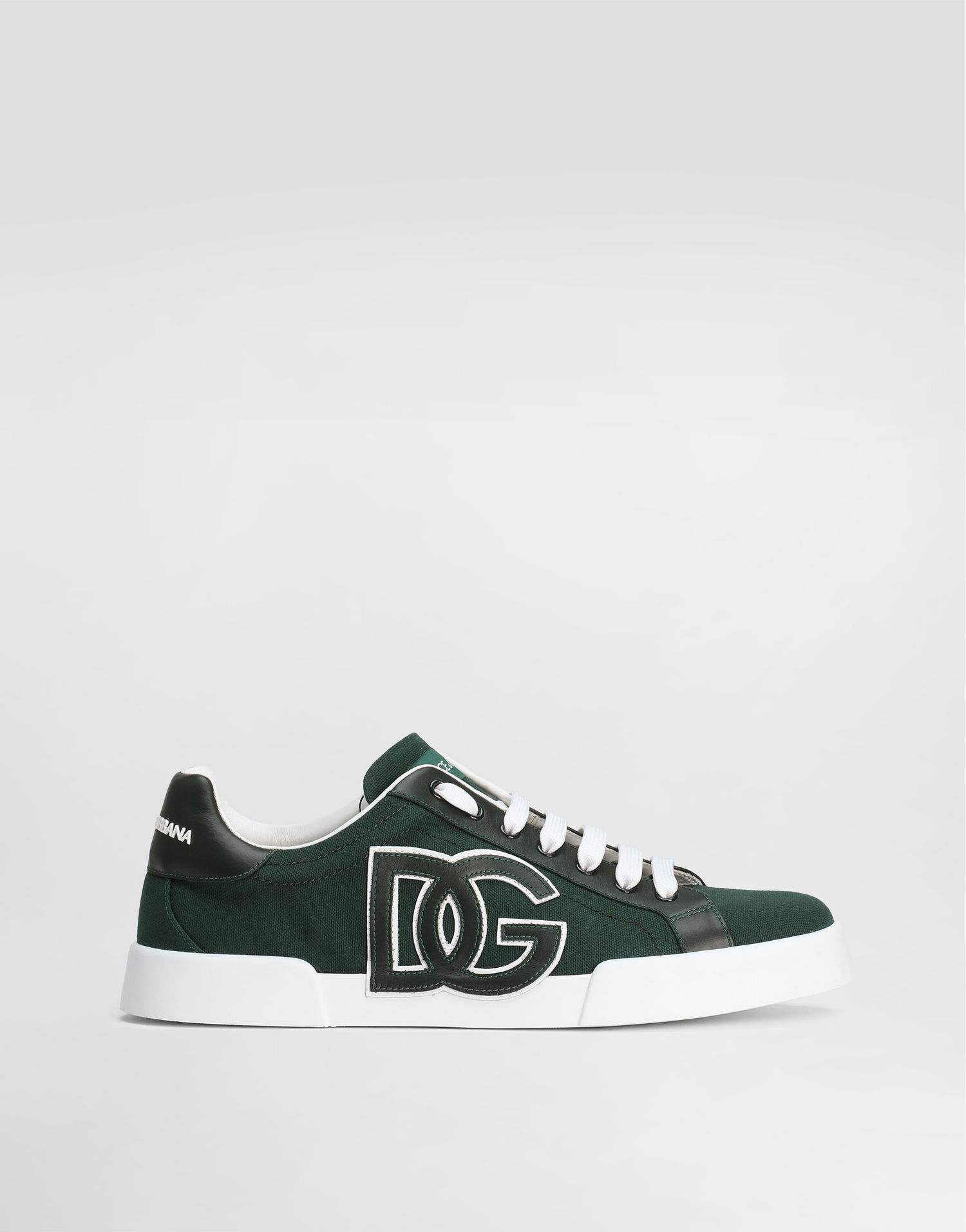 Superge in čevlji Dolce & Gabbana Dolce & Gabbana Portofino Light Strobel Canvas and Calfskin Zelena | CS2343AE6298S353, 0