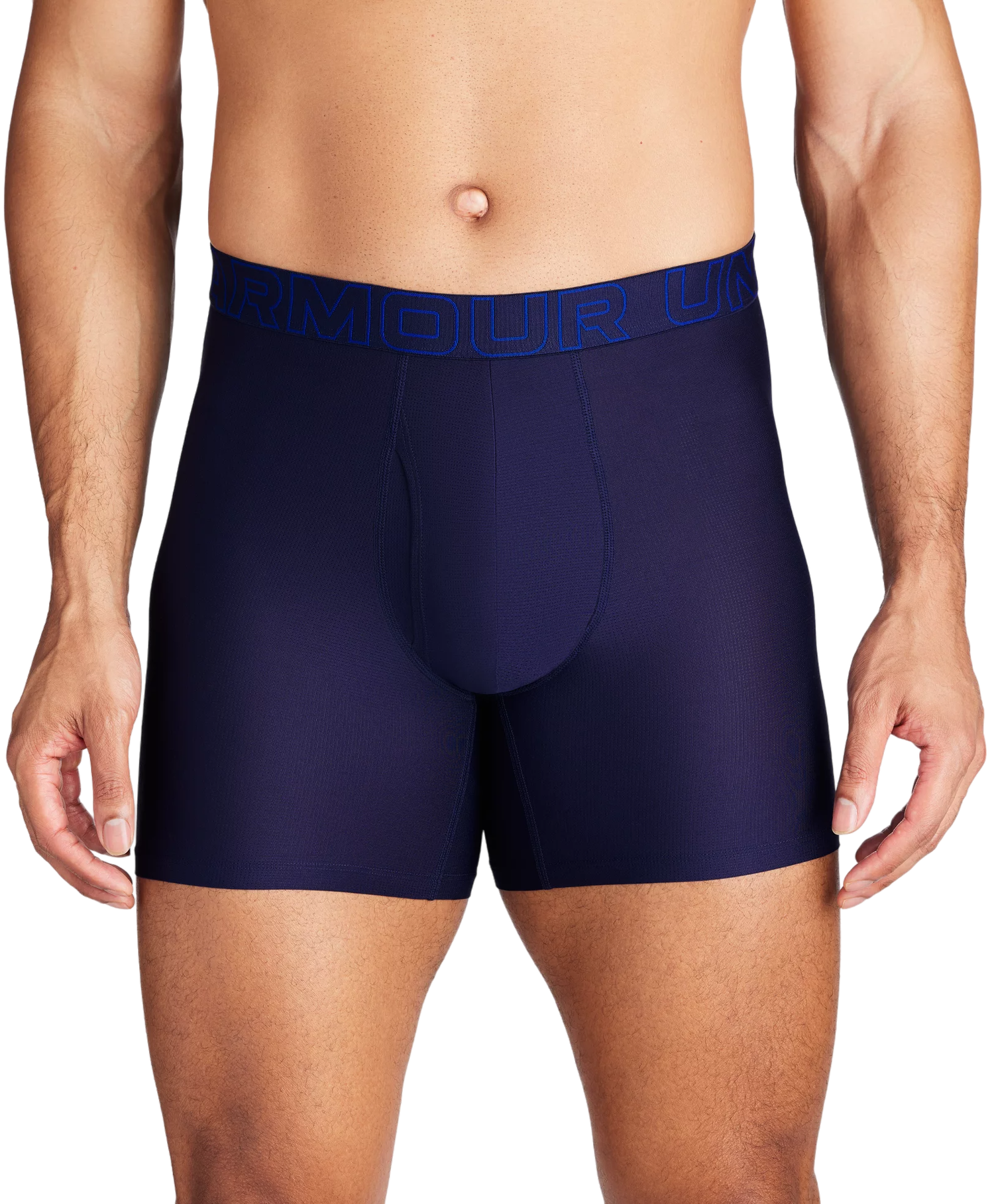 Boksarice Under Armour Performance Tech™ Mesh 6" 3P Mornarica | 1383884-410, 0