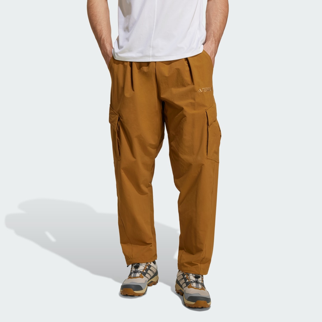Cargo hlače adidas Performance Terrex Xploric Cargo Pants Rjava | JD4089, 0