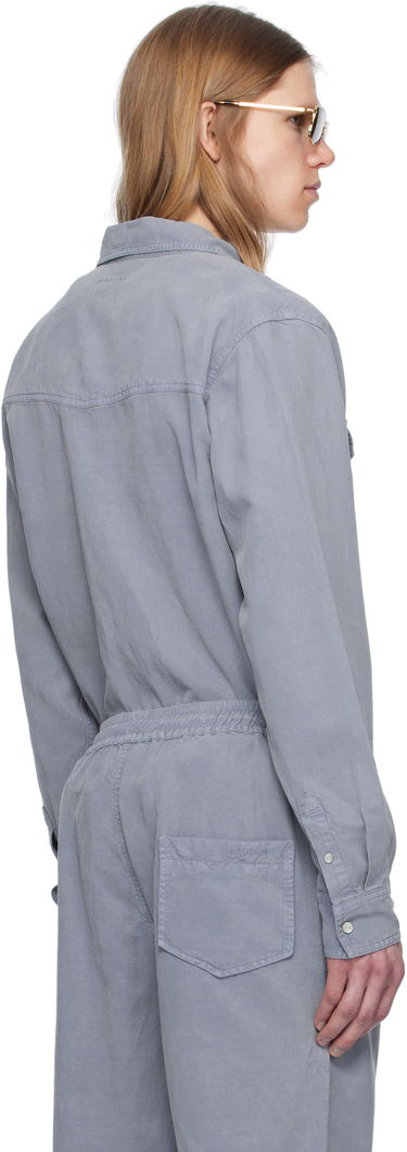 Kombinezon ISABEL MARANT Isabel Marant Vasco Drawstring Shirt Jumpsuit Siva | CH0214HB-C2I07H, 2