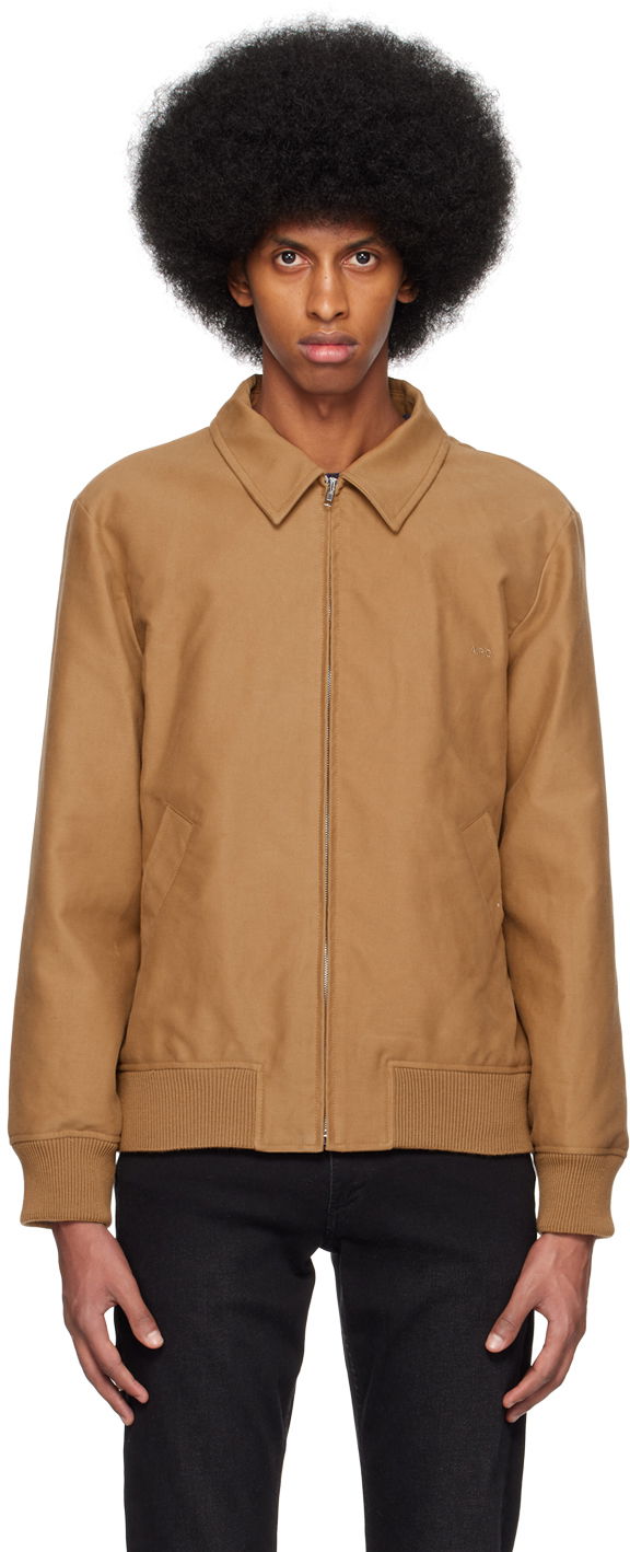 Bomber jakna A.P.C. Tan Gilles Rjava | COFCS-H02706, 0