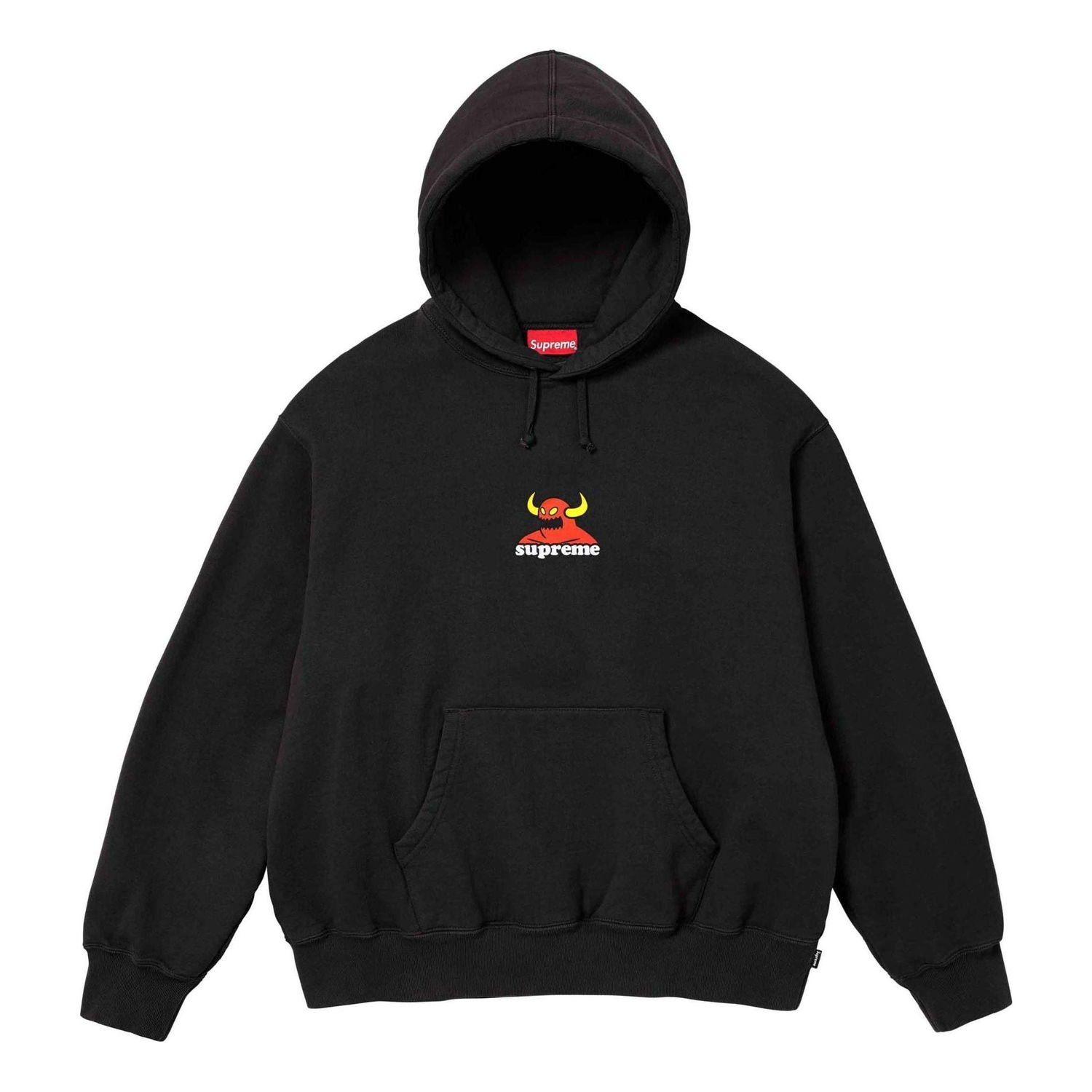 Pulover Supreme Toy Machine Devil Graphic Print Hooded Sweatshirt Črna | SUP-SS24-068, 0