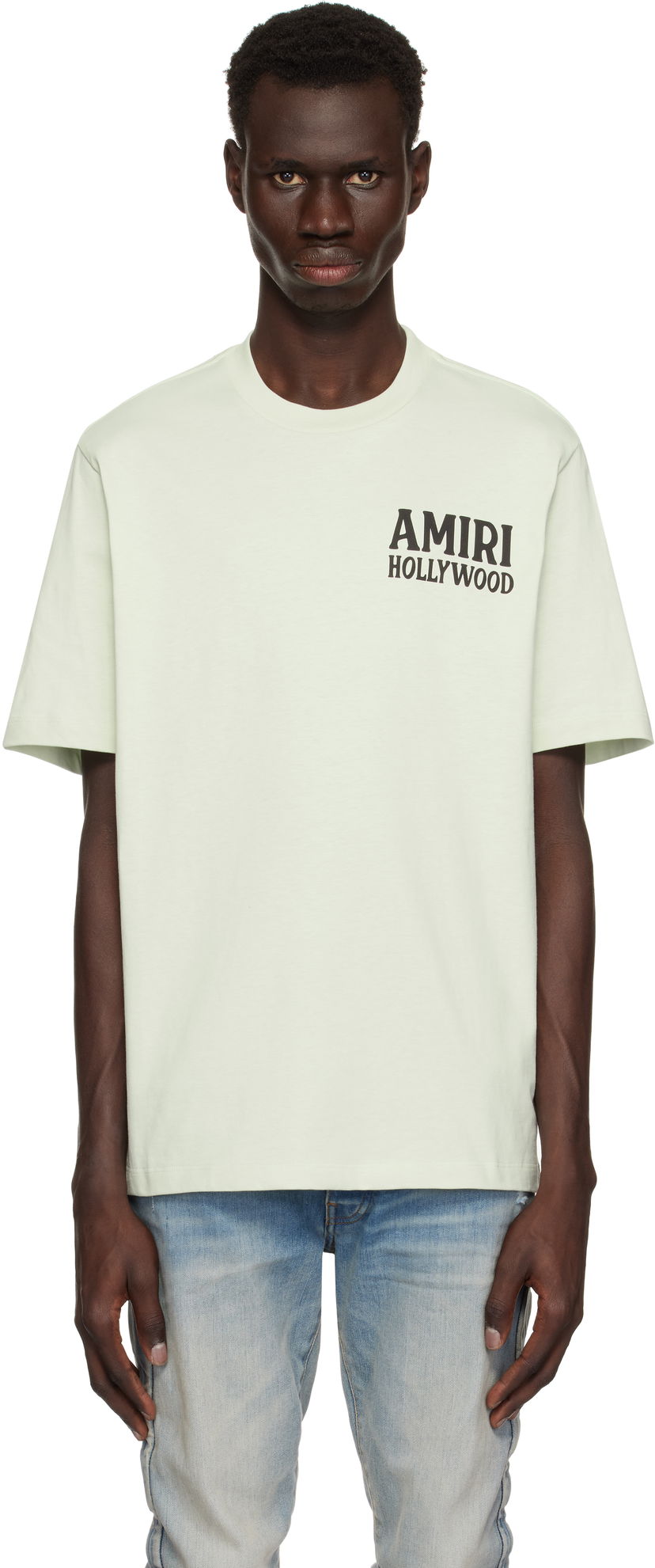 Majica AMIRI Amiri Jazz Wolf Graphic T-Shirt Zelena | AMJYTE1169