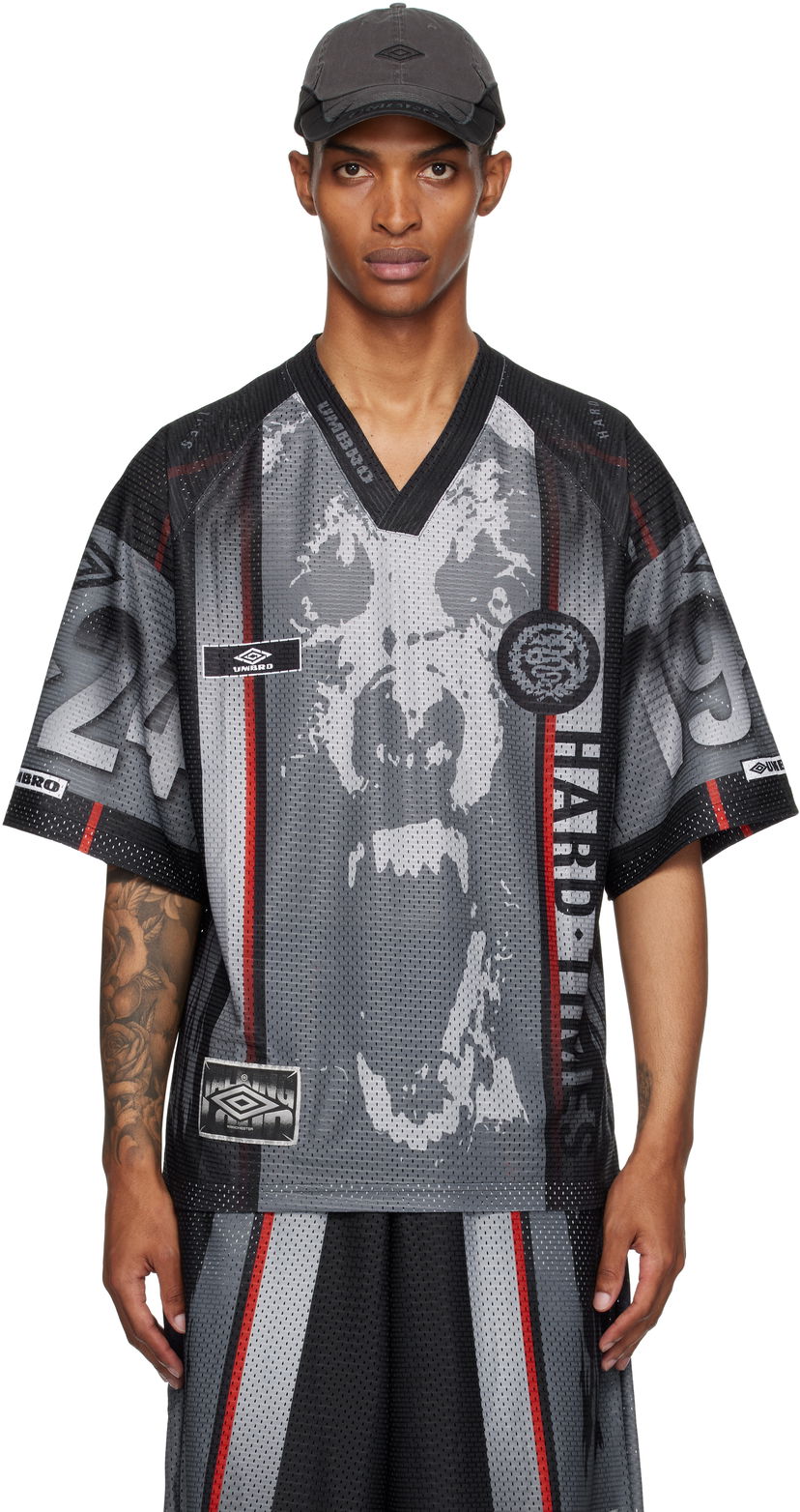Dres Umbro Umbro 'Hard Times' Football Jersey Črna | UBMW0247FA164
