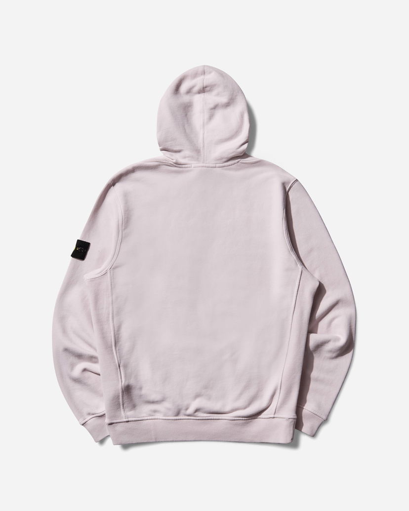 Pulover Stone Island Garment Dyed Hooded Sweatshirt Roza | K2S15-6100029-S0A20 V0080
