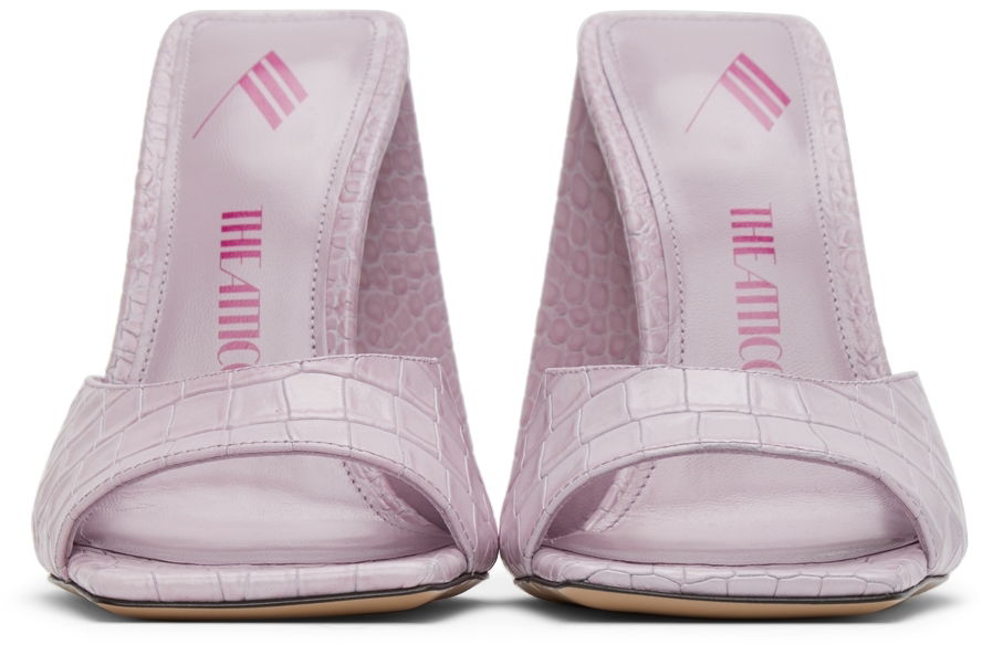 Nega čevljev The Attico Attico Devon Heeled Mules Lila | 221WS000 EL002, 1