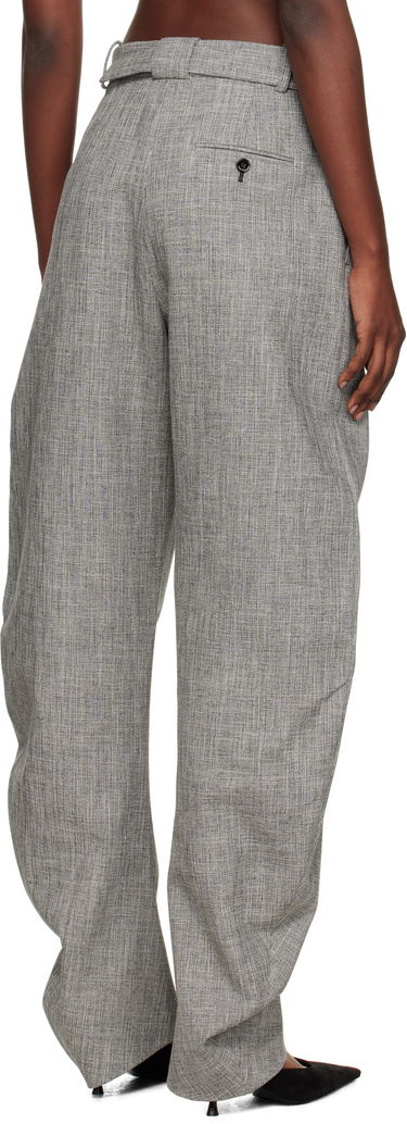Hlače LANVIN Lanvin Barrel Leg Trousers Siva | RW-TR0123-5293-E25, 2