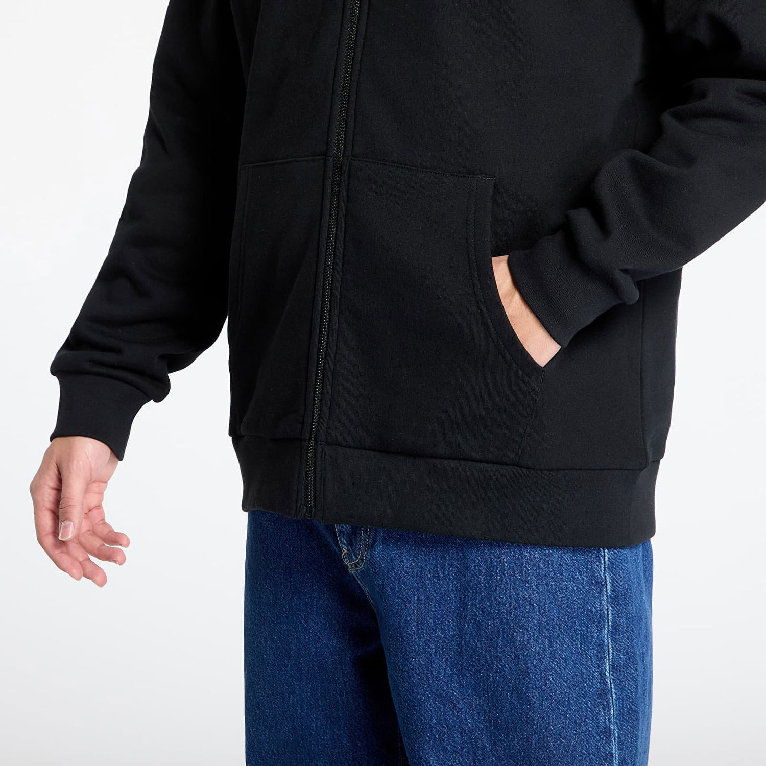 Pulover RIPNDIP RIPNDIP Fein Full Zip Hoodie Črna | RNDHOL24116, 0