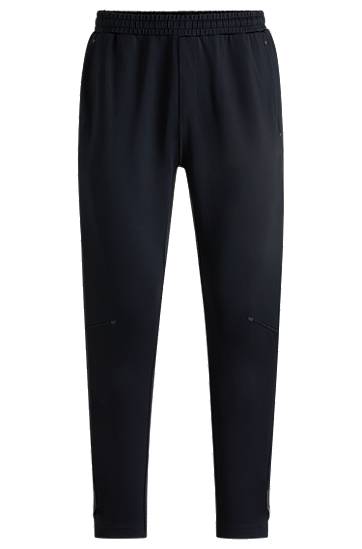 Trenirka BOSS Stretch Tracksuit Bottoms with Moisture Management Črna | 50531239