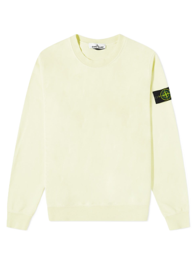 Pulover Stone Island Garment Dyed Crew Sweat Rumena | 741563051-V0031