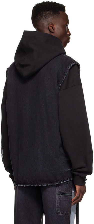 Telovnik We11done Denim Button-Up Vest Črna | WD-DV1-22-362-M-WB, 1