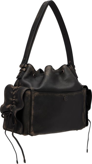 Torbica Acne Studios Acne Studios Multipocket Bucket Bag Črna | A10454-, 2