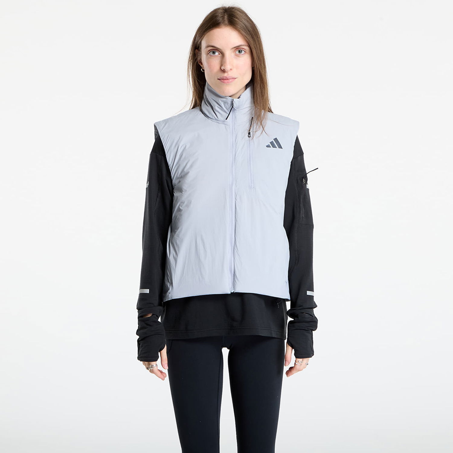 Telovnik adidas Performance Adi365 Running Climawarm Vest Siva | JP3848, 0