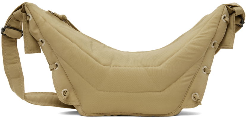 Torba za čez ramo LEMAIRE Small Soft Game Shoulder Bag Zelena | BG293 LF1330