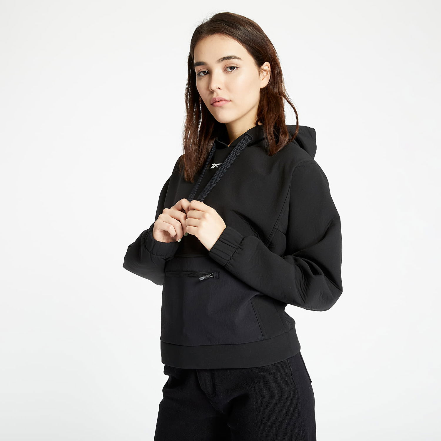 Pulover Reebok Edgeworks Hoodie Črna | FT0848, 1