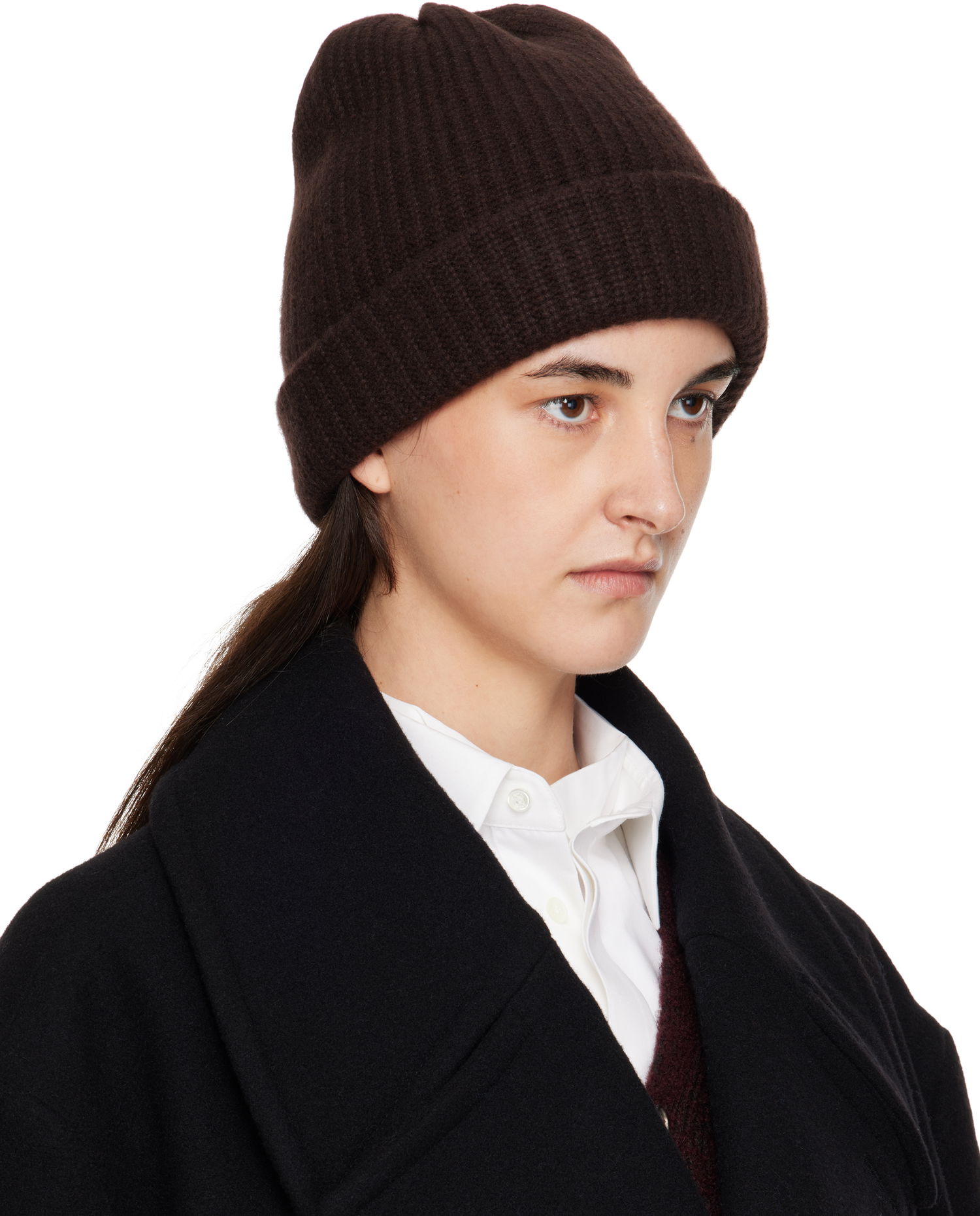 Beanie Maison Margiela Maison Margiela Cashmere Beanie Rjava | S50TB0014 M13145, 1