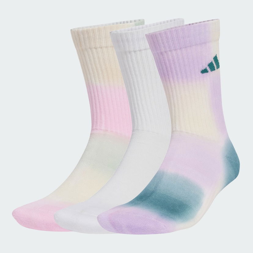 Nogavice adidas Performance Tie-Dye Crew Socks - 3 Pairs Večbarvna | JV8487