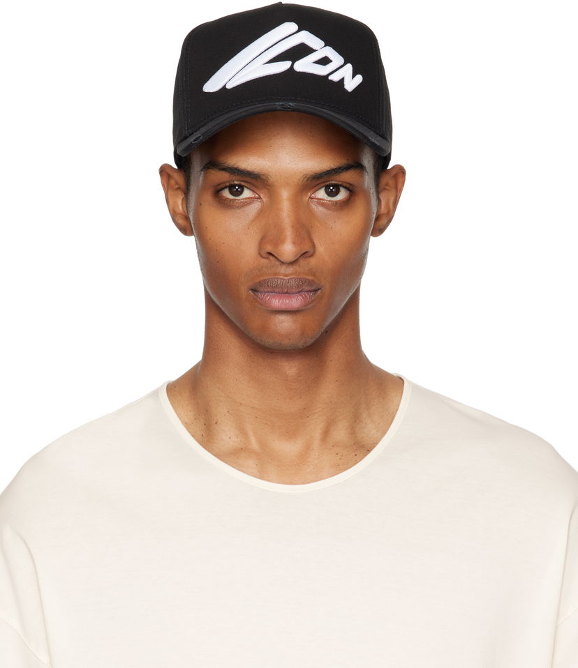 Kapa DSQUARED2 Dsquared2 New Generation Baseball Cap Črna | BCM0939_05C00001