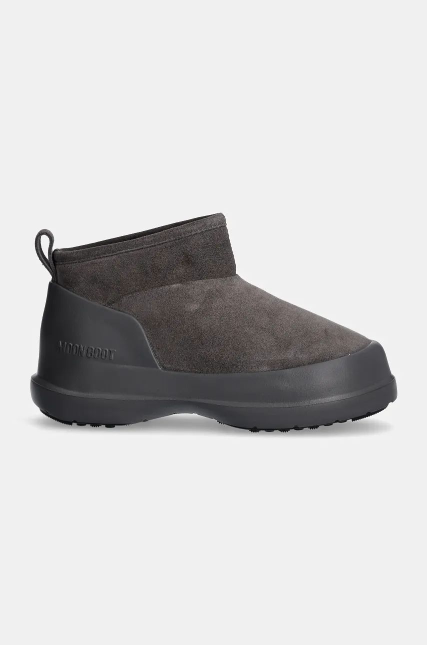 Superge in čevlji Moon Boot MB LUNA LOW BOOT SUEDE Boots Siva | 80D2480040.H005, 1