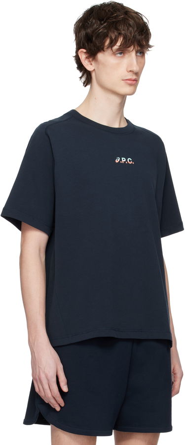 Majica A.P.C. A.P.C. ASICS Edition Wind T-Shirt Bela | COEAV-H26453, 4