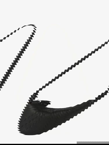 Torba za čez ramo LEMAIRE Lemaire Small Croissant Knotted Shoulder Bag Črna | BG0003LL0018BK999, 0