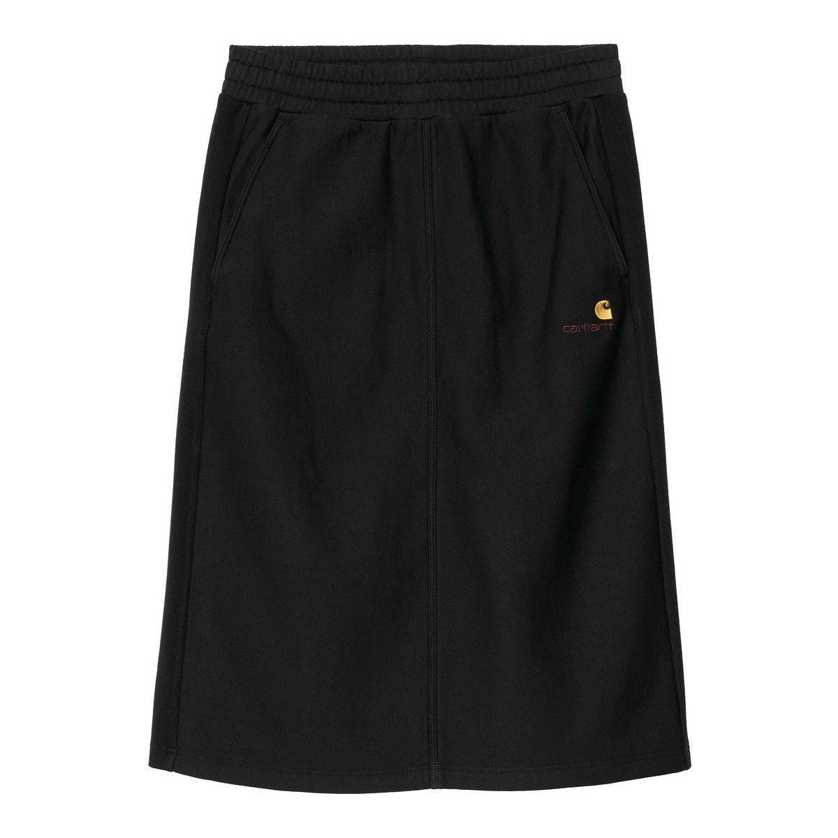 Krila Carhartt WIP American Script Sweat Skirt Črna | I034491_8, 0
