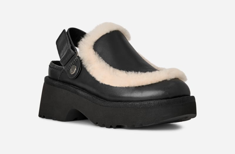 Superge in čevlji UGG Esmee Platform Clogs Črna | 1171507-BLK, 1