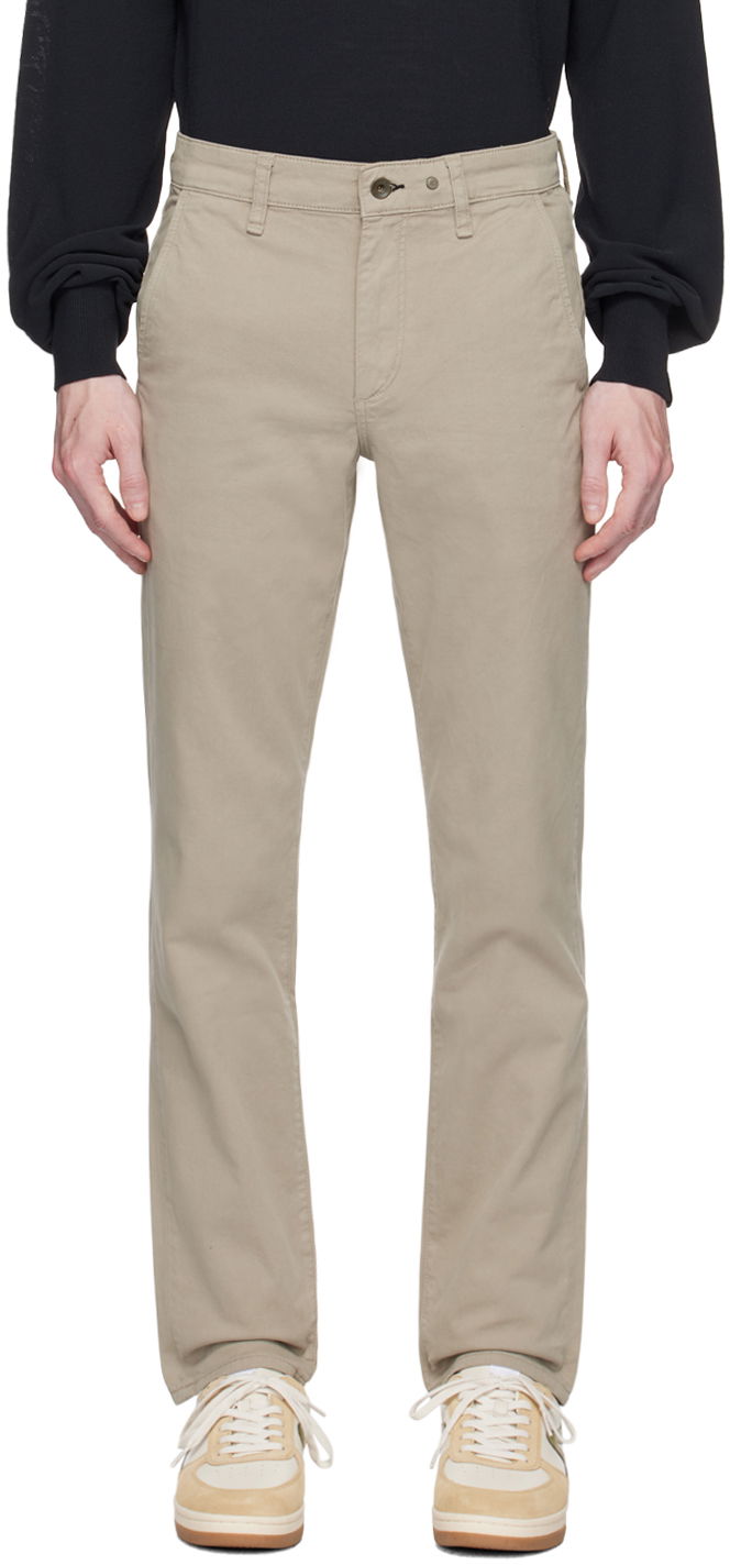 Hlače rag & bone Rag & Bone Slim-Fit Trousers Bež | MBW22S712336ML
