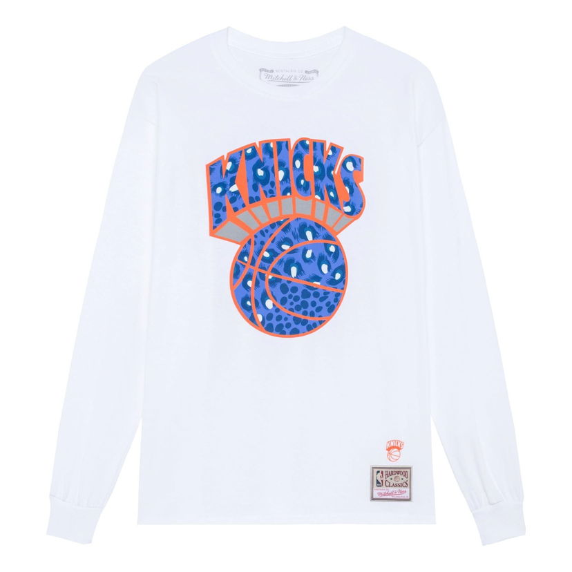 Majica Mitchell & Ness NBA Uninterrupted New York Knicks Long Sleeve T-Shirt Bela | BMLNMO20200-NYKWHIT