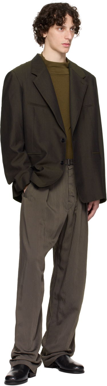 Jakna LEMAIRE Lemaire Tailored SB Blazer Zelena | JA1075 LF414, 3