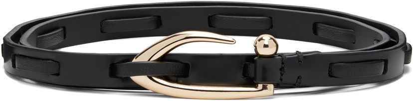 Pasovi BY FAR BY FAR Chimera Interlaced Belt Črna | MWTPN001MM054BK001PL
