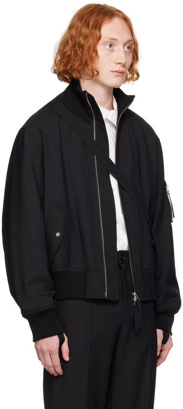 Bomber jakna Helmut Lang Seatbelt Bomber Jacket Črna | O02HM102, 1