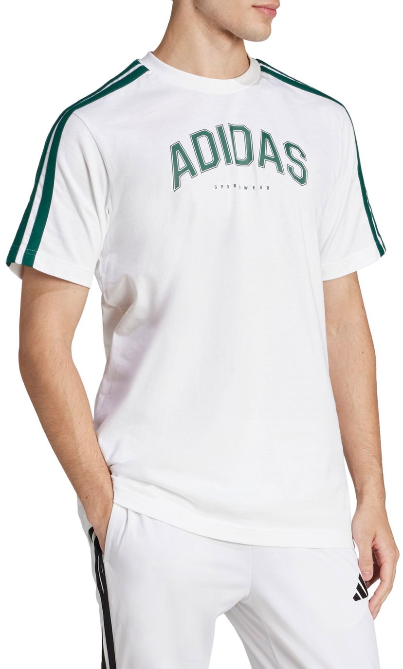 Majica adidas Performance Sportswear Collegiate Graphic Tee Bela | jj3868