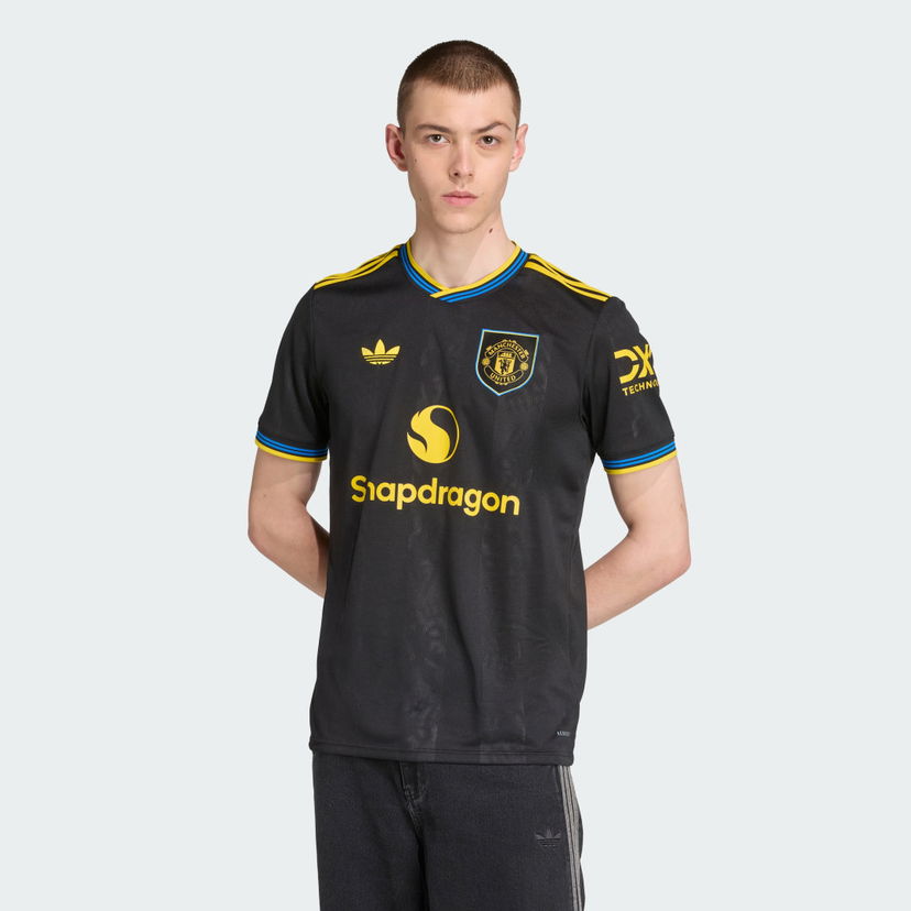 Dres adidas Performance Manchester United 25/26 Third Jersey Črna | KD4225