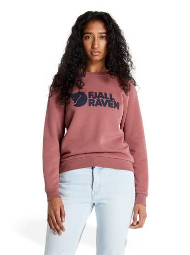 Pulover FJÄLLRÄVEN Logo Sweater Lila | F84143-410