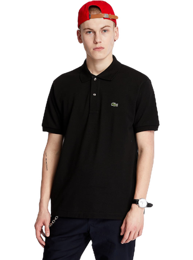 Polo majica Lacoste Polo Tee Črna | L.12.12 00 031