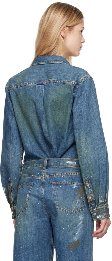 Srajce Helmut Lang Helmut Lang Painted Denim Shirt Modra | O05DW102, 2