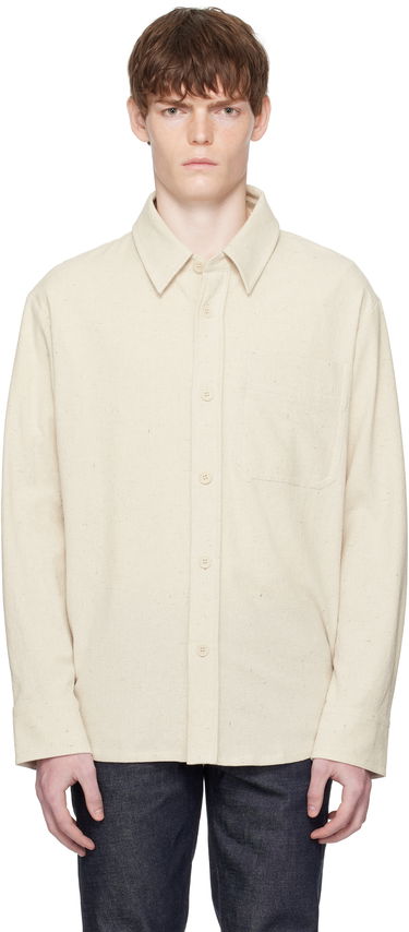 Srajce A.P.C. A.P.C. Basile Overshirt Bež | COGEV-H02709, 0