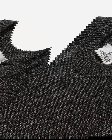 Pleteni pulover Stone Island Knit Reflective Sweater Črna | K2S15-5100026-S00L3 V0M29, 3