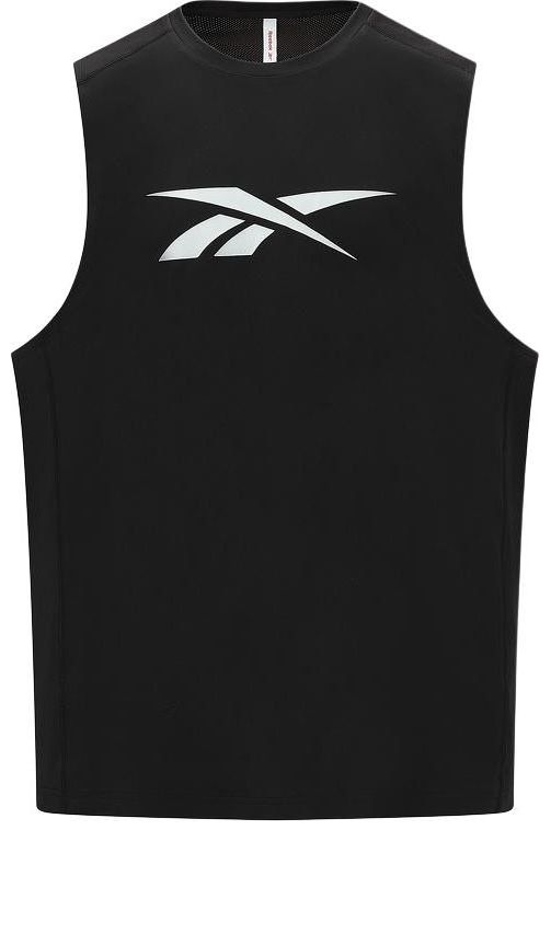 Majica brez rokavov Reebok Workout Tank Top Črna | 24SRM419MGH0