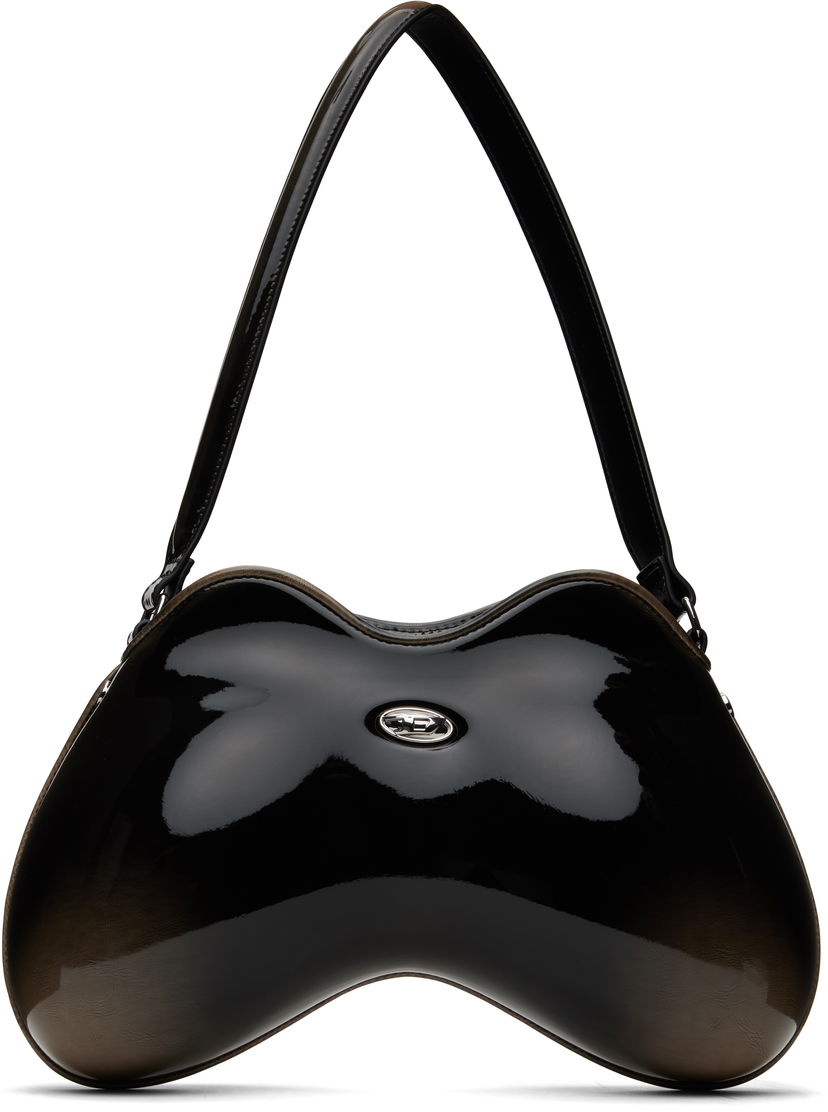 Torba za čez ramo Diesel Diesel Double-D Shoulder Bag Črna | X10327-P8008-H0202