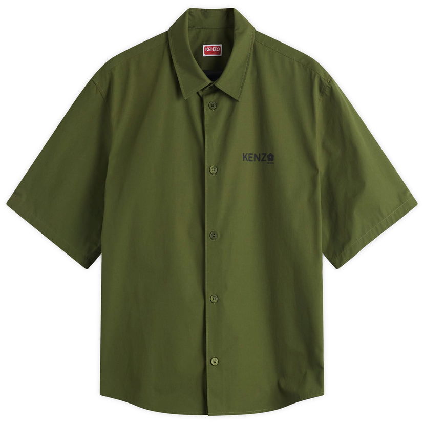 Srajce KENZO Kenzo Boke Flower 2.0 Short Sleeve Shirt Zelena | FF55CH1299LP-50
