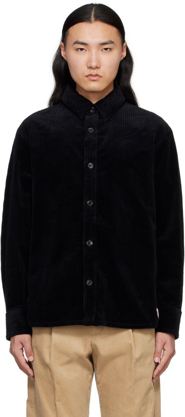 Srajce A.P.C. A.P.C. Boris Corduroy Overshirt Črna | COHDW-H02811, 0