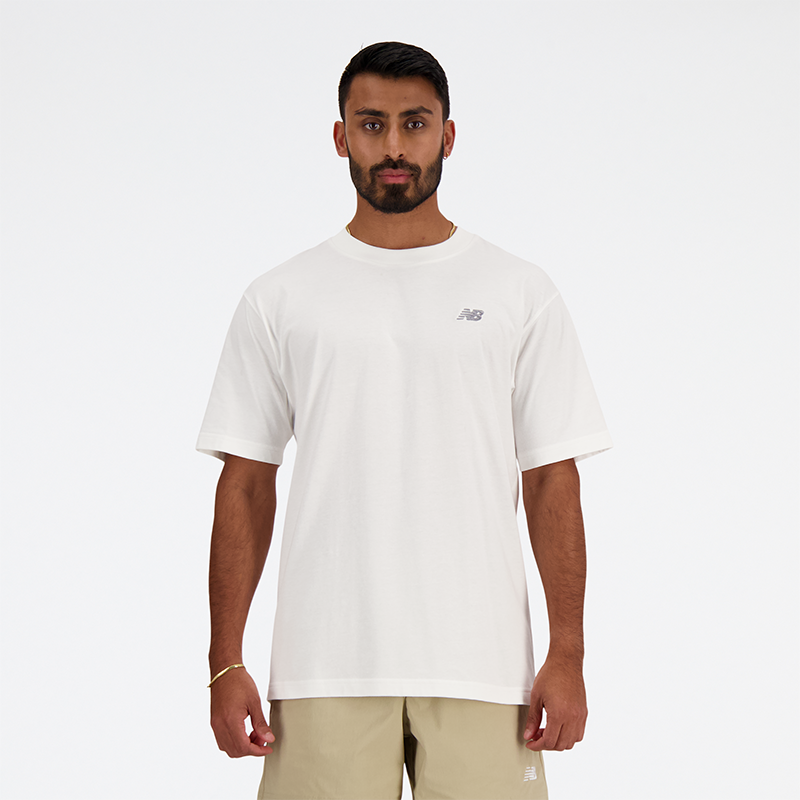 Majica New Balance T-shirt Bela | MT41509WT