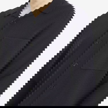 Srajce NORSE PROJECTS Norse Projects Nicolai Merino Cotton Cardigan, Size Large Mornarica | N45-0619-7004, 5